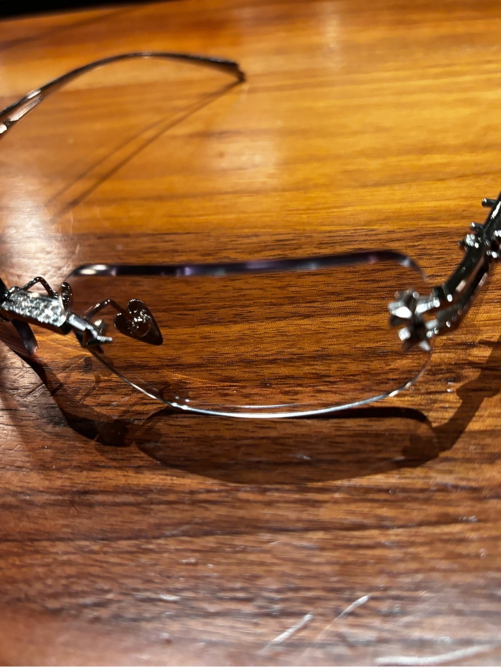 Gentle Monster Jennie Jentle Salon Glitter ii Sunglasses Silver Clear Gradient - Picture 15 of 16